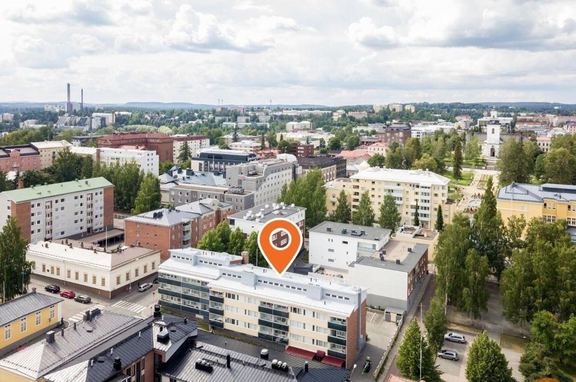 City Apartment Snellmaninkatu 22 A, Yksityinen Pistokkeellinen Paikoitus Sisaeltyy Hintaan Kuopio Eksteriør bilde