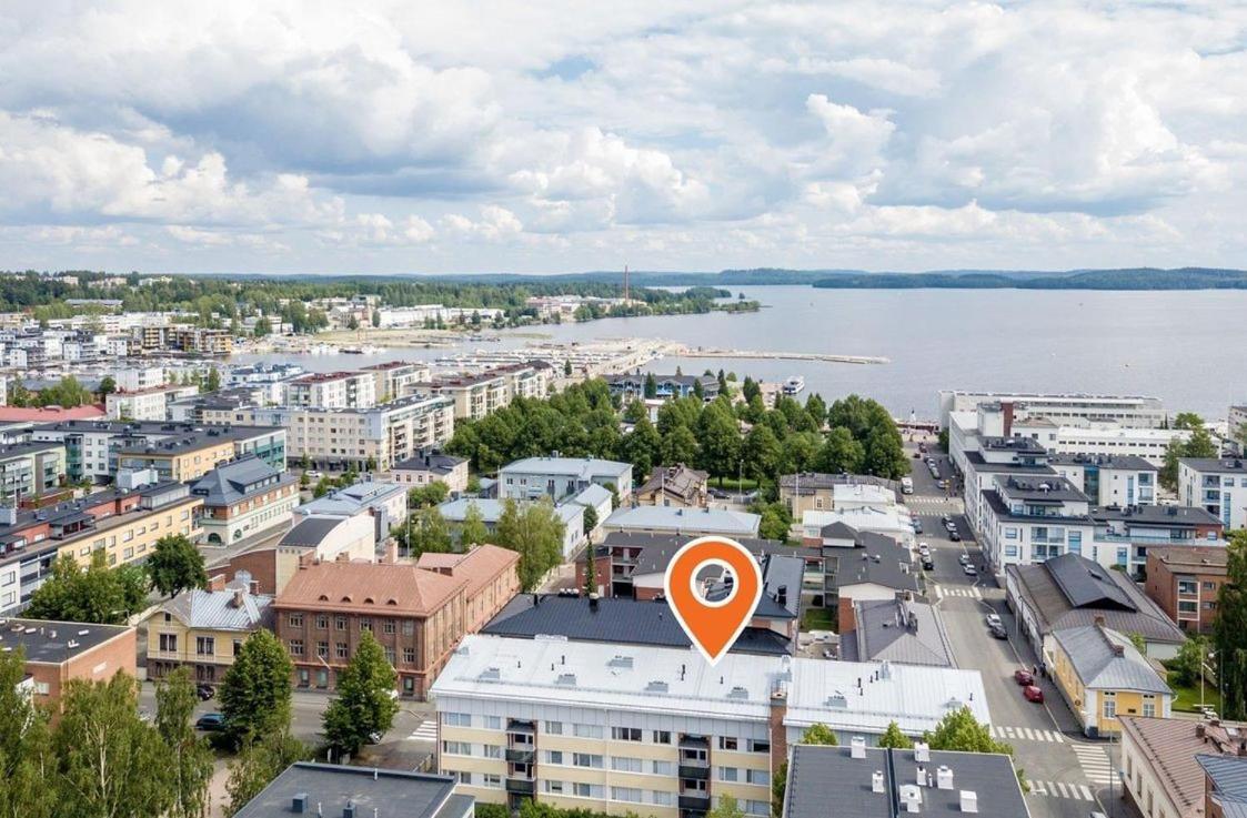 City Apartment Snellmaninkatu 22 A, Yksityinen Pistokkeellinen Paikoitus Sisaeltyy Hintaan Kuopio Eksteriør bilde